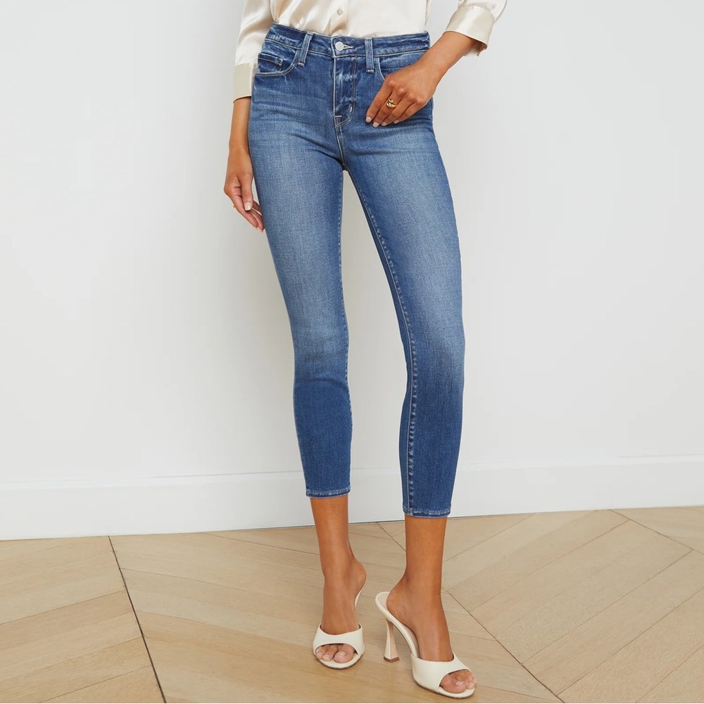 L’AGENCE Margot Cropped Skinny Jean